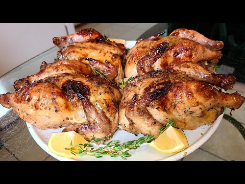 Oven Roasted Cornish Hens: How to prepare and bake Cornish hens