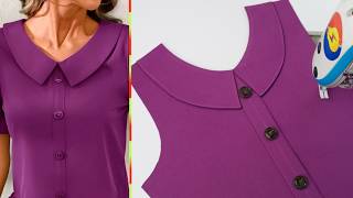 Women's Collar Basic Sewing Techniques | Sewing Tips And Tricks | Sewing Tutorial For Beginners