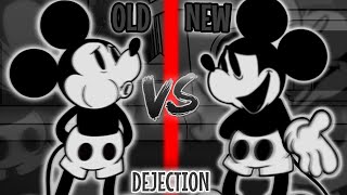 FNF': Wednesday's Infidelity Part 2 - Dejection (Old Vs New) (w.i mickey old & new comparison 2)