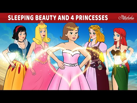 Sleeping Beauty and 4 Princesses ✨ | Bedtime Stories for Kids in English | Fairy Tales