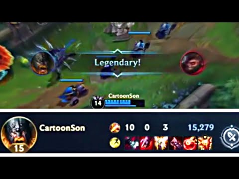 My Olaf is legendary 😌 | League of legends wild rift