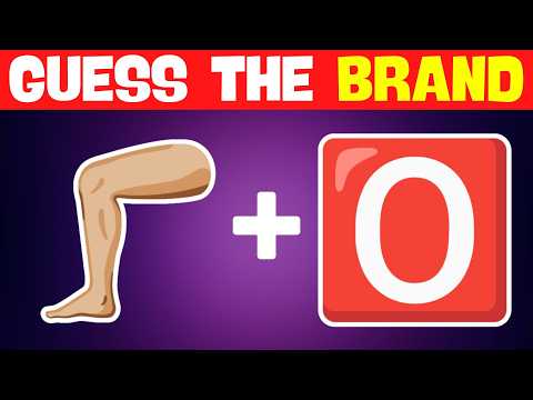 Guess The Brand By Emojis 🤔😎 | Random Quizzes