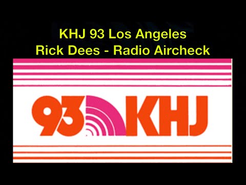 KHJ 93 Los Angeles - Rick Dees - 1980 - Radio Aircheck