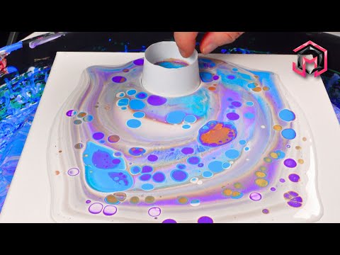 WHOA! Acrylic Pouring and Fluid Art for Therapy at Home