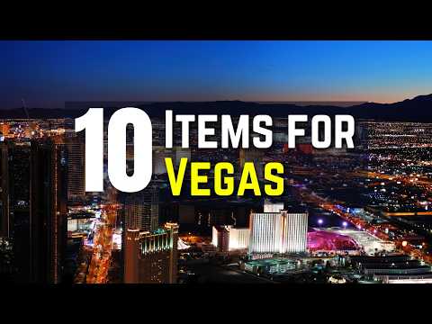 TOP 10 MUST HAVE Items To Bring To VEGAS