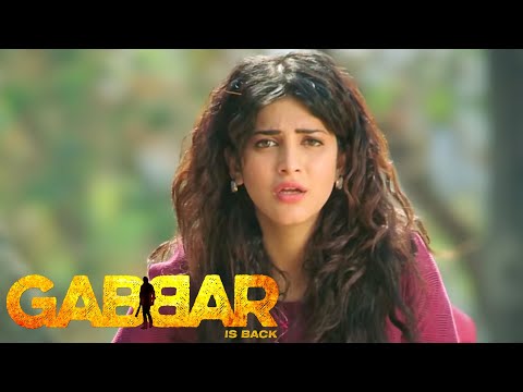 Gabbar Is Back | Shruti को पता चली Gabbar की असलियत | Akshay Kumar, Shruti Haasan