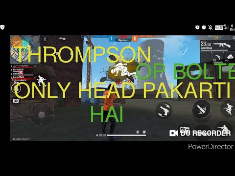 TEAM VOLCANO MOST OP HEADSHOTS OF THROMPSON OP GAMEPLAY MUST WATCH