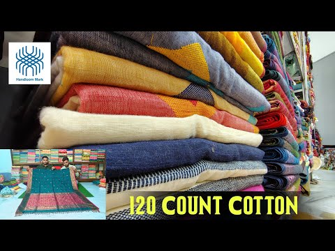 120 Count Mul Cotton | Mercerised Cotton | Pure Cotton | Semi Tussar | Ghicha Silk Saree