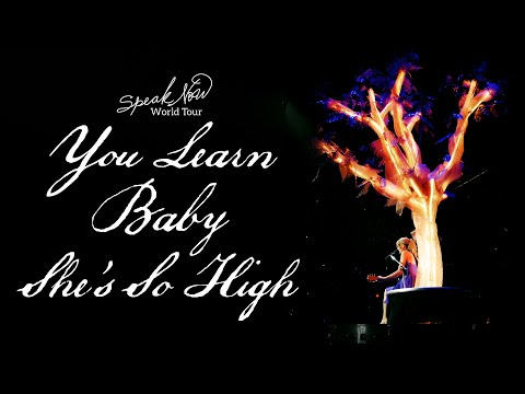 Taylor Swift - You Learn/Baby/She's So High (Live on the Speak Now World Tour)