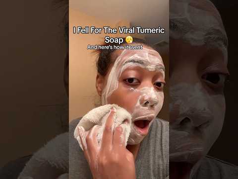 If you have dark spots or dark areas, don’t bother then get this! I fell for the viral turmeric soap