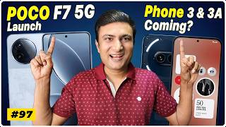 POCO F7 india launch😯, Nothing Phone (3) Coming, vivo V50 launch,  iQOO Z10 Turbo & Z10 Turbo Pro🔥