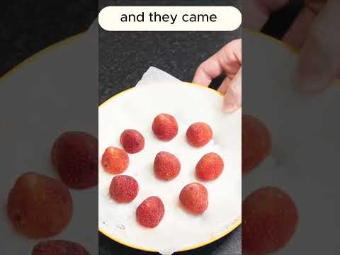 How To Freeze Strawberries  #strawberry #howto