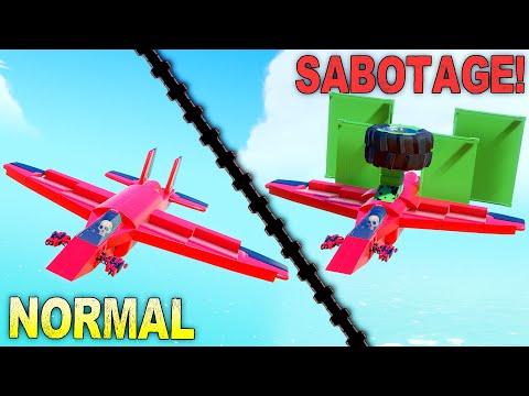 1v1 SABOTAGE DOGFIGHT: Every Round We Sabotage Each Other's Build!