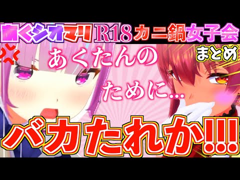 【女子会】女子3人、一つ屋根の下、なにも起きないはずがなく...(健全）【ホロライブ切り抜きまとめ】