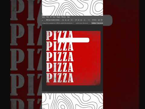 poster design of  pizza #graphicdesign #tiktok #tiktokvideo #viralvideo #posterdesign #love #fypシ