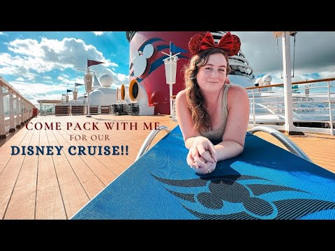 Come pack with me for our Disney Cruise | The Disney Magic, 25th anniversary silver seas