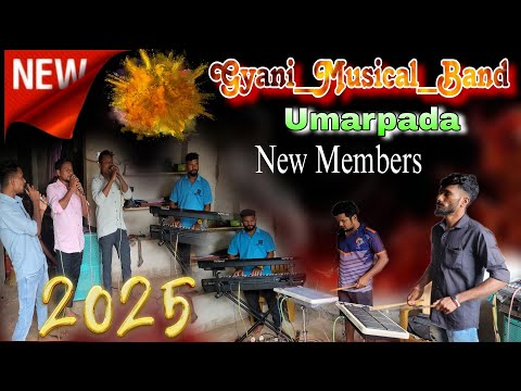 practice time !! Gyani_Musical_Band  !! New members !! 2025 group