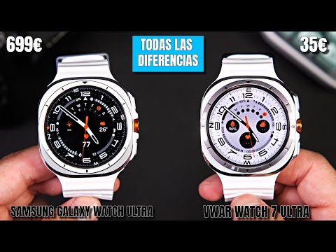 Samsung Watch ULTRA (699€) vs VWAR Watch 7 Ultra (35€) ⌚ COMPARATIVA