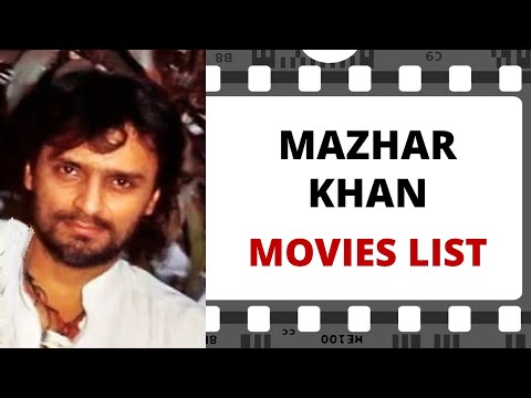 MAZHAR KHAN Movies List | मजहर खान मूवीज लिस्ट