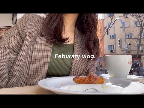 sub) vlog | Japanese girl working in Spain👩🏻‍🚀 | studying, unboxing, cafe etc...🥐🥨