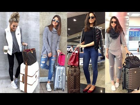 How To Look Fashionable During Travel/Traveling Outfit For Ladies