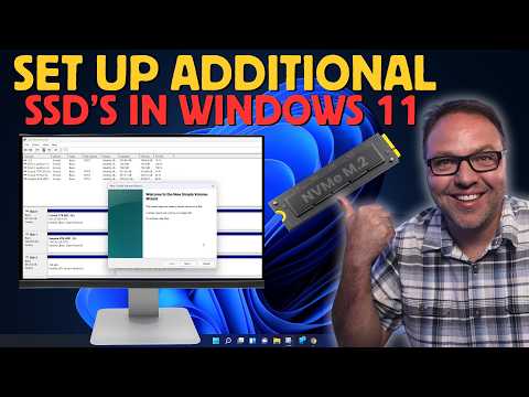 How to Initialize & Set Up Additional NVMe SSD: Windows 11