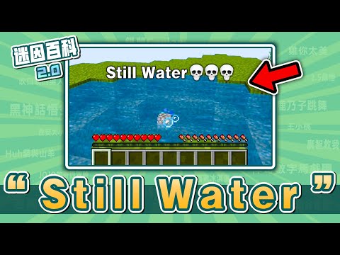 最危險的一集⚡⚡⚡！“Still Water”是什麽迷因？【迷因百科】#StillWater #死水 #靜水 #怪核 #minecraft #麥塊 #外國梗 #爛梗 #meme #迷因