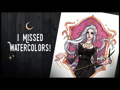 I Missed Watercolors! - Paint and Chat with Me