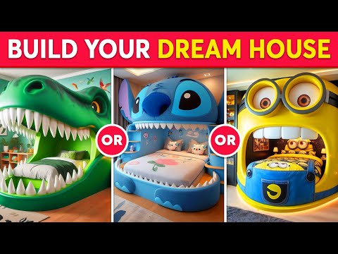 Would You Rather - Build Your Dream House 🌈🏠💞 Quiz Galaxy