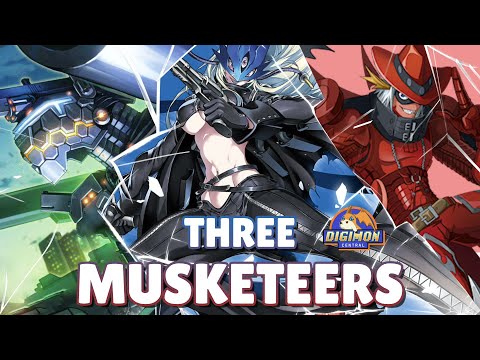 Three Musketeers Digimon