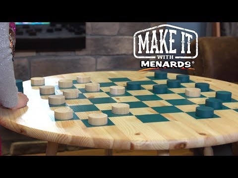 Checkers Board - Make It With Menards