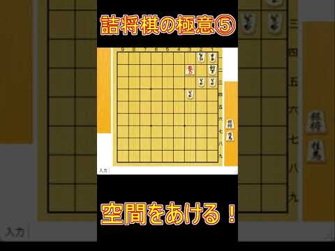 【将棋講座】詰め将棋力を手に入れる５つのコツ【part5】#shorts