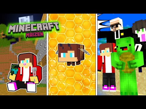 Best of Maizen Story🎉  - Minecraft Parody Animation Mikey and JJ