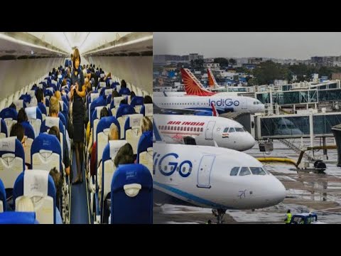 Indigo Airlines Flight | Mumbai To Udaipur Flight Journey with indigo | Indigo Flight Inside View