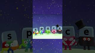 🌌 Let's Spell 'SPACE' with the Alphablocks 🚀 | Learn to Spell | @officialalphablocks #shorts