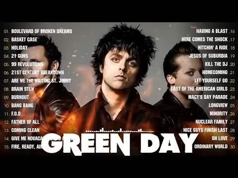 GreenDay Greatest Hits Full Album - The Best of G r e e n D a y Love Songs Of All Time