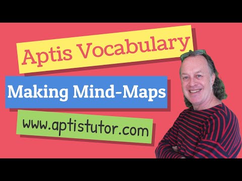 Aptis ESOL Vocabulary B2: How to make and use Mind Maps / Usando Mapas Mentales