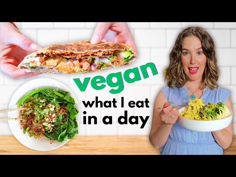 What I Eat in a Day | Crunchwrap and Dan Dan Noodles Vegan Recipes