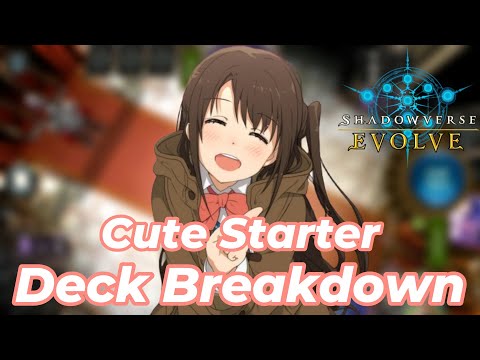 Shadowverse Evolve: Crossover Cinderella Girls Cute Deck Breakdown!!