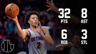 Cade Cunningham Highlights | Pistons vs. Warriors | 9th Jan 2025