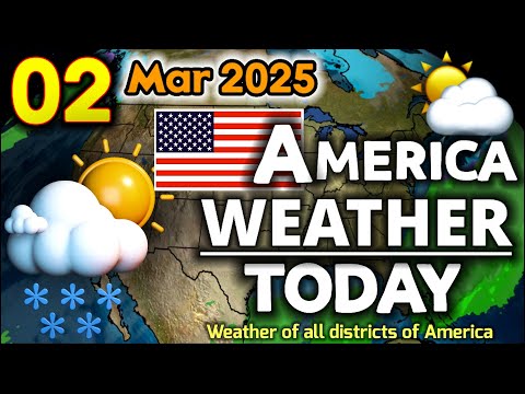 us weather news today, Tracking Breaking Weather News, Local and National Forecasts, Date 02-03-2025