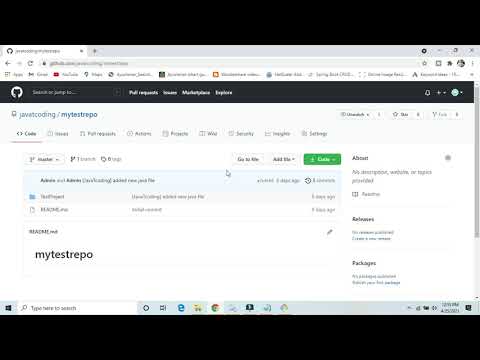 [2023] How to add file or project to GitHub using GIT bash | Commit and Push code to Github