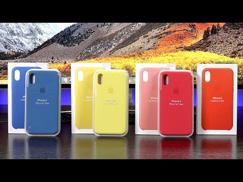 Apple iPhone Cases: New Colors (Spring 2018)