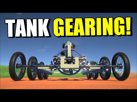 I Built a Tank Drive Using a Single Combustion Engine and Transmission!