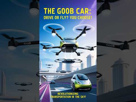 Flying Cars Are Real! Goob's Incredible Innovation #flying #car #supercars #shorts