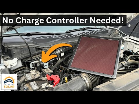 Connecting A Solar Panel Directly To A Car Battery | Will It Damage The Battery?