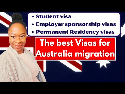 A simple explanation - MOST COMMON MIGRATION VISAS FOR AUSTRALIA