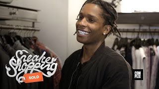 A$AP Rocky Goes Shopping With Complex At Maxfield