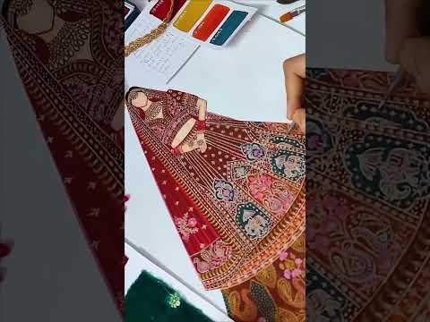 Bridal lengha design