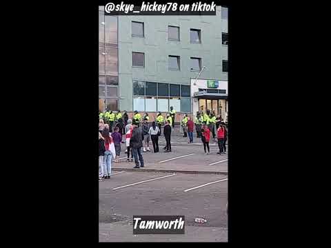 Middlesbrough & Tamworth Live Riots Coverage